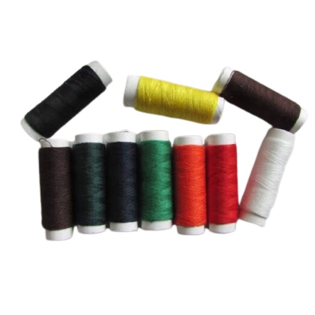 Thread Set,Polyester Sewing Thread Coil 10 Color 100meters | Shopee ...