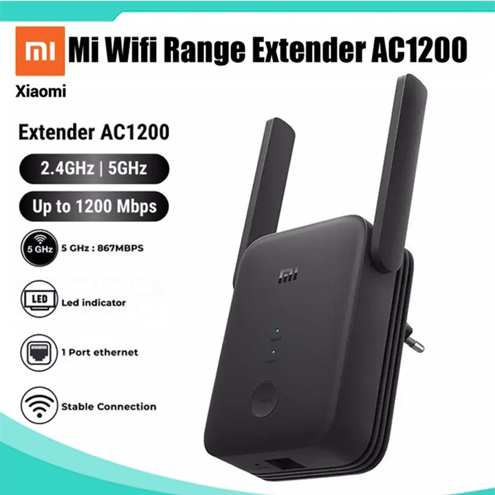 Xiaomi Mi WiFi Range Extender AC1200 Dual Band Wireles Speed