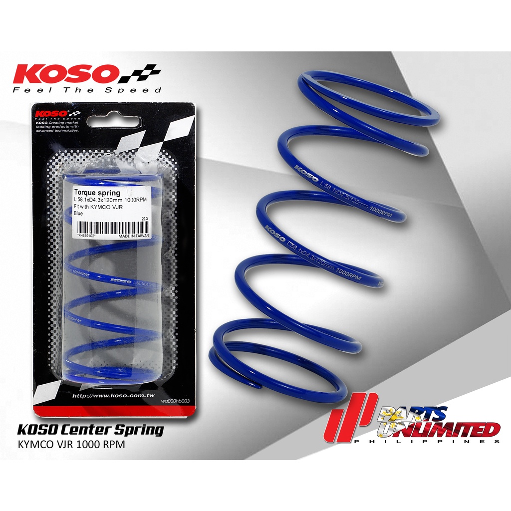 KOSO CENTER SPRING BEAT 1000RPM/1500RPM/2000RPM | Shopee Philippines