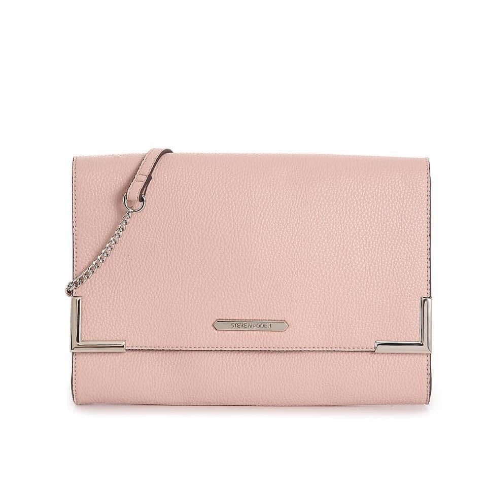 Steve madden pink clutch hot sale