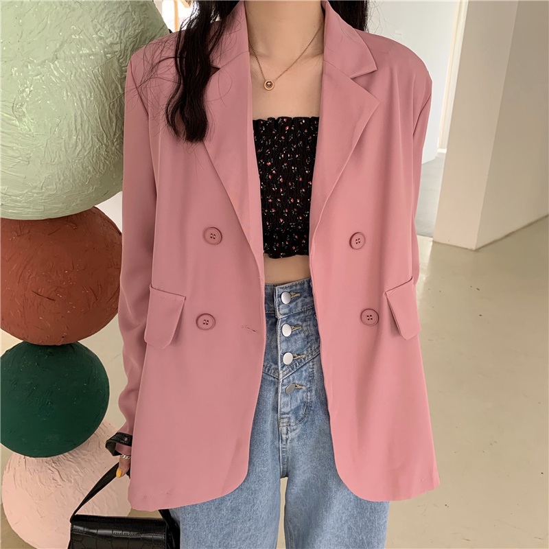 Pink hotsell blazer girls