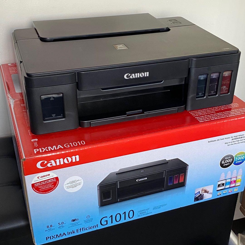 Canon Pixma G1010 Refillable Ink Tank Printer For Printing Shopee Philippines