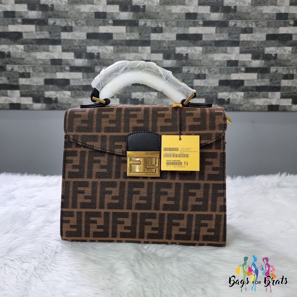 Fendi discount box purse