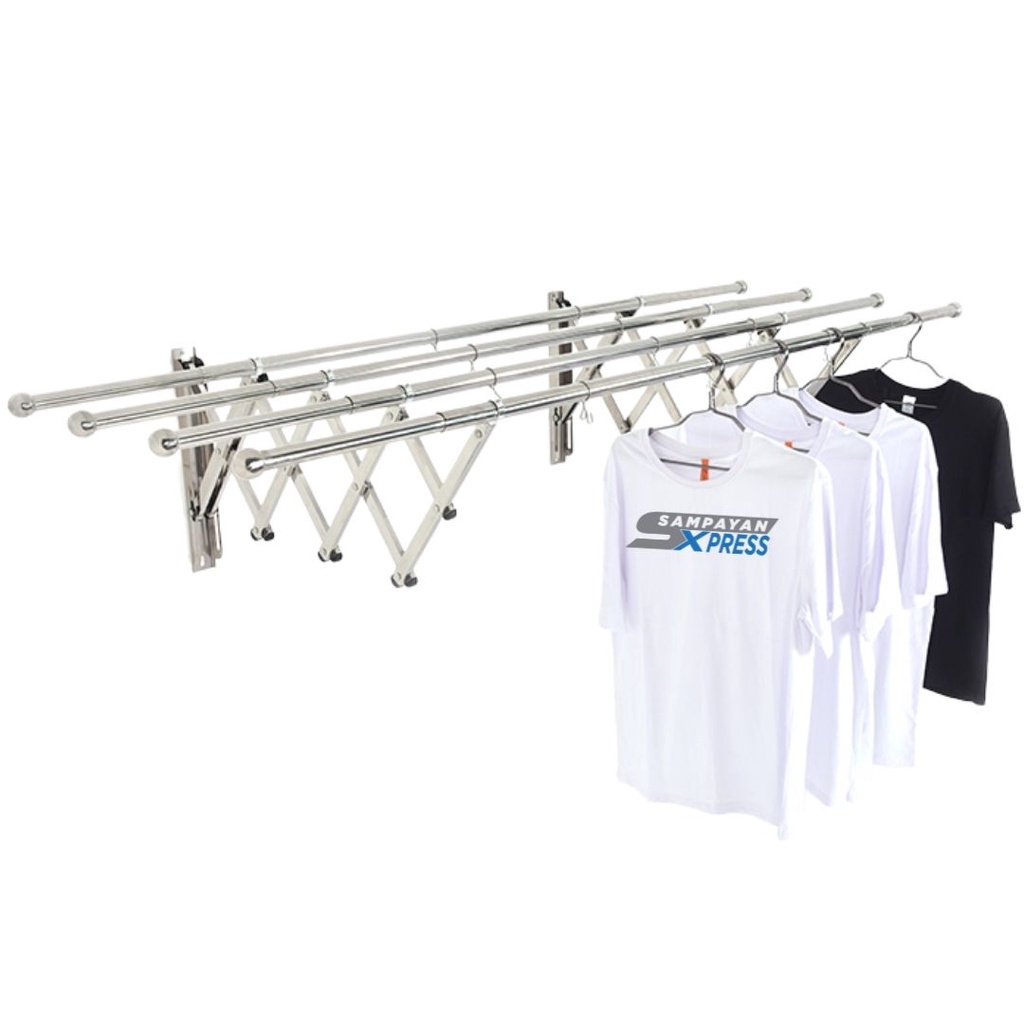 Sampayan Xpress Space Saver Stainless Steel Laundry Drying Clothes