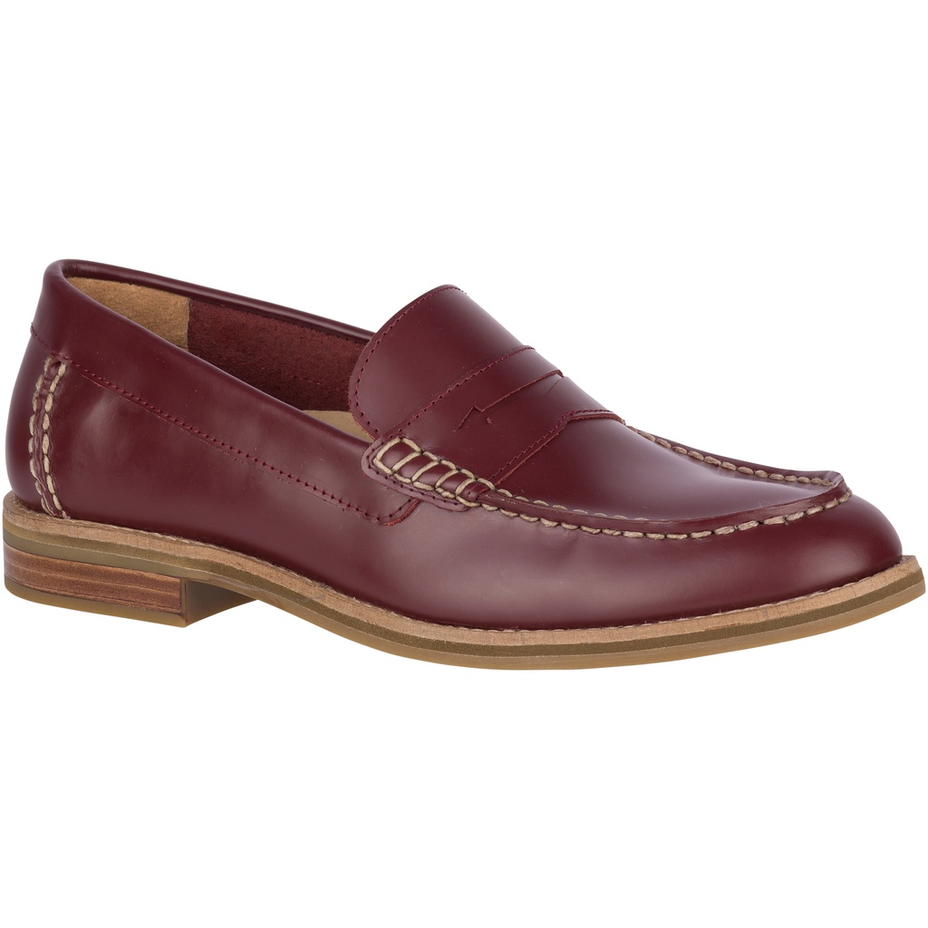 Sperry Men'S Topsfield Penny Loafer Burgundy Casual | Shopee Philippines