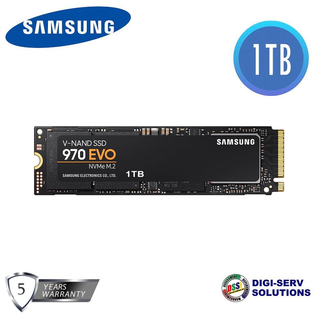 Samsung 970 Evo M.2 2280 PCI Express 3.0 x4 (NVMe)