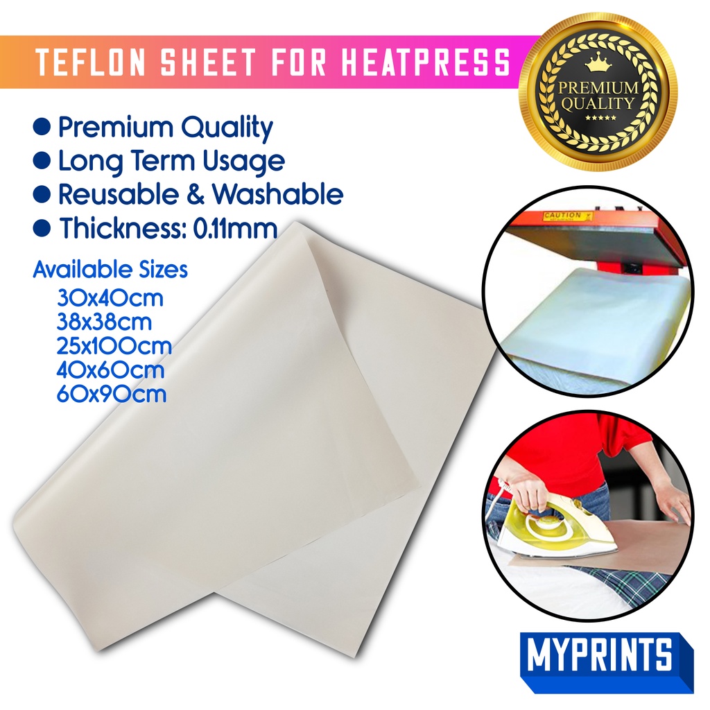 Teflon Sheets for Heat Press, Printing Supplies