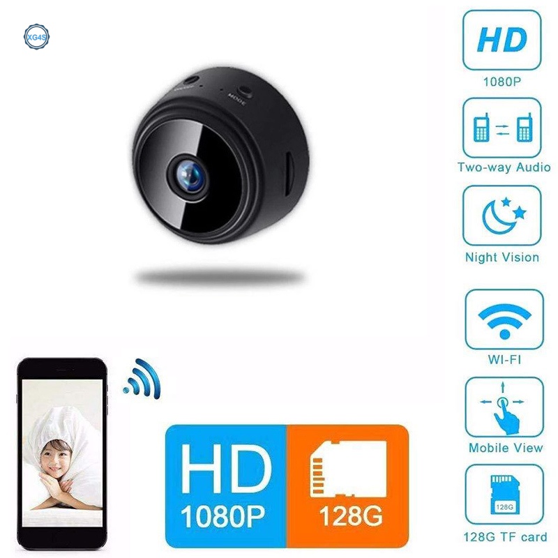 1080p hd remote surveillance camera recorder