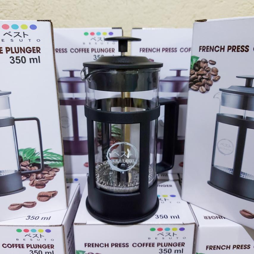 Besuto Coffee French Press 350mL Shopee Philippines