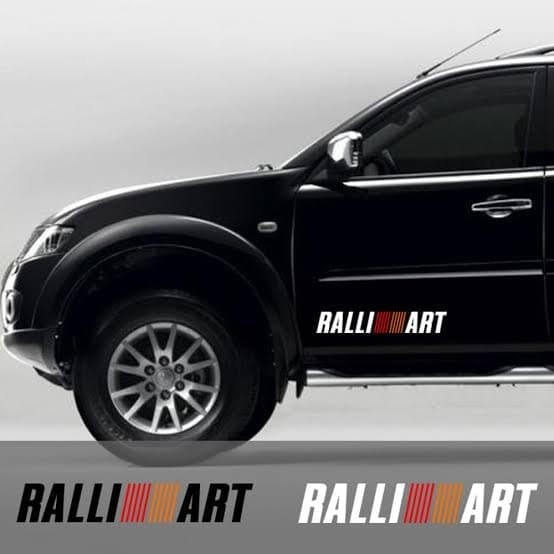 Cutting sticker Car ralli art 50cm 1pcs Cool Car sticker Car Door