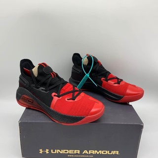 Curry 6 red outlet black