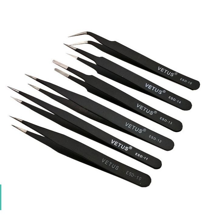 ESD 10 11 12 13 14 15 Electrostatic forceps Special For electronic ...