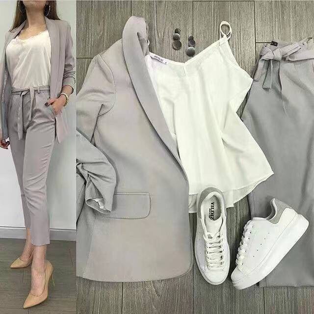 sexy outfit terno longsleeve terno formal terno ootd wear | Shopee ...