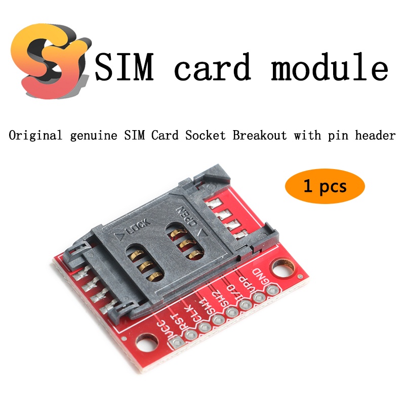 Ready Stock Supply 】 1pcs Original Authentic SIM Card Module 8-Pin ...