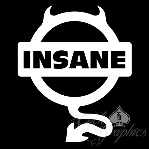 INSANE STICKER DECAL MOTORCYCLE | Shopee Philippines