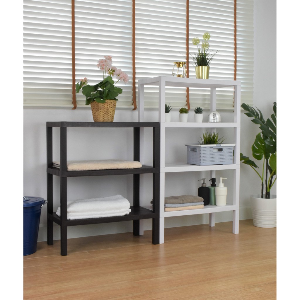 3-Tier Multipurpose Shelf 4-Tier Model AE-30603 AE-30604. | Shopee ...