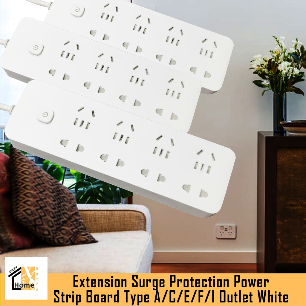 Lucky Extension Plug-In Board Multi-Purpose Board Type A/C/E/F/I Outlet ...