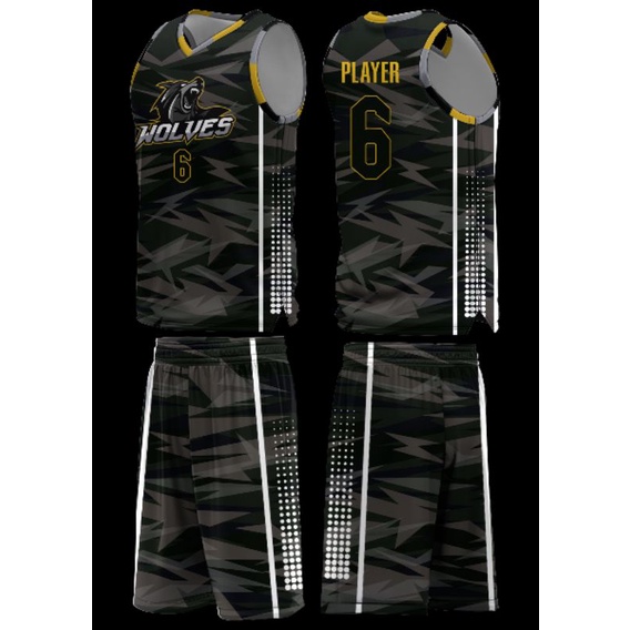 Custom Unique Design Dot Pattern High End Quality Cheap Sublimation Quick  Dry Basketball Jersey Uniform