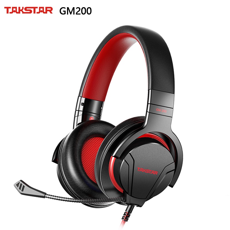 Takstar GM200 professional gaming headset with Detachable Microphone