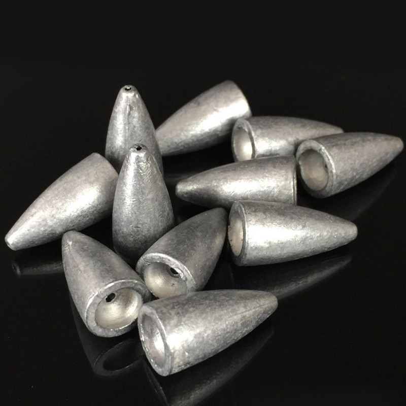 Lead Fishing Sinker Fishing Shaped Weights Casting Sinkers Weight 2.5g ...
