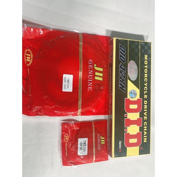 Sprocket Set Tmx155/Rusi125/Tmx125/Rusi150 | Shopee Philippines