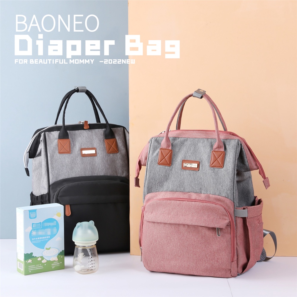 Waterproof Nappy Backpack Bag Mummy Large Capacity Bag Multifunction