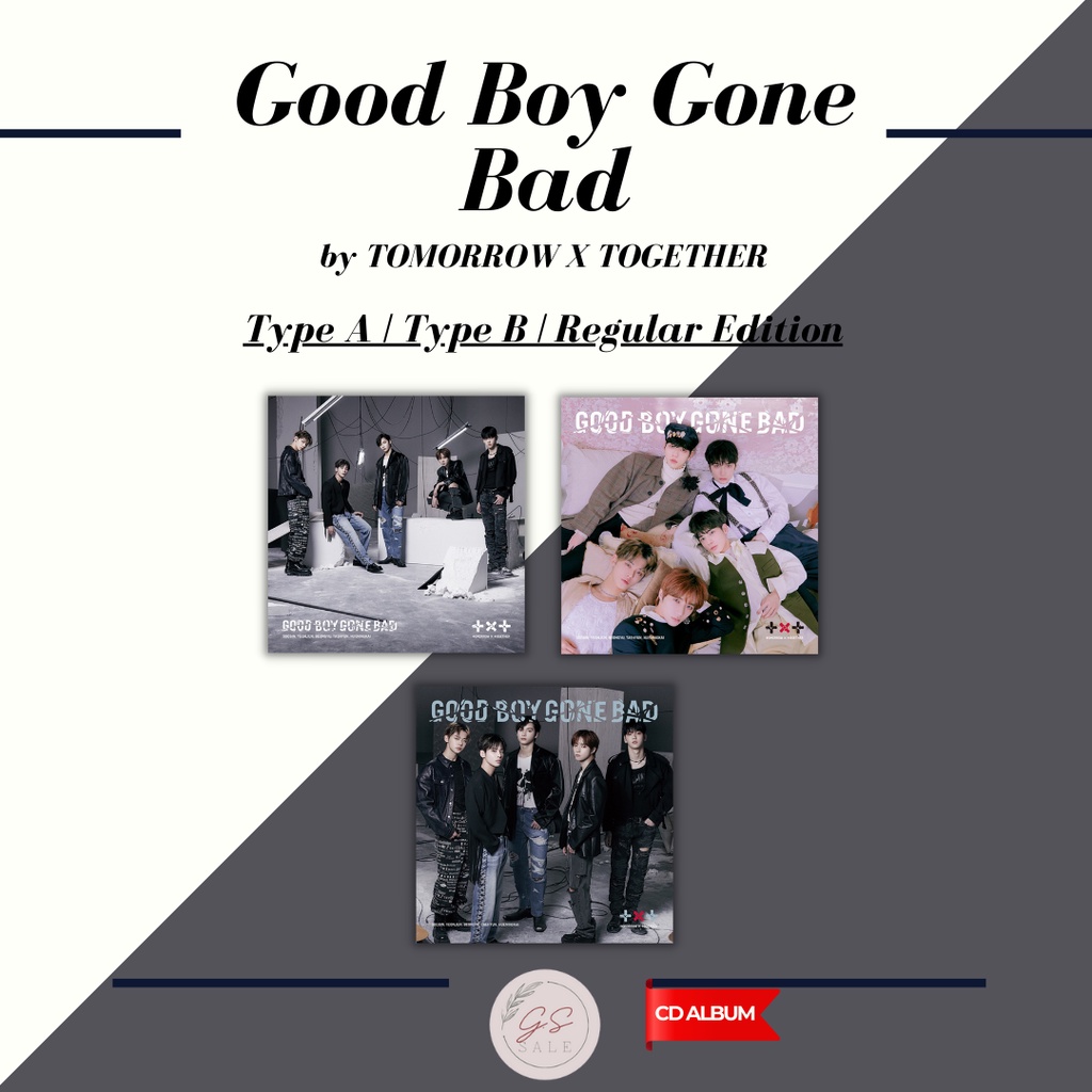 Good Boy Gone Bad By TXT | TOMORROW X TOGETHER | Type A Type B Regular ...