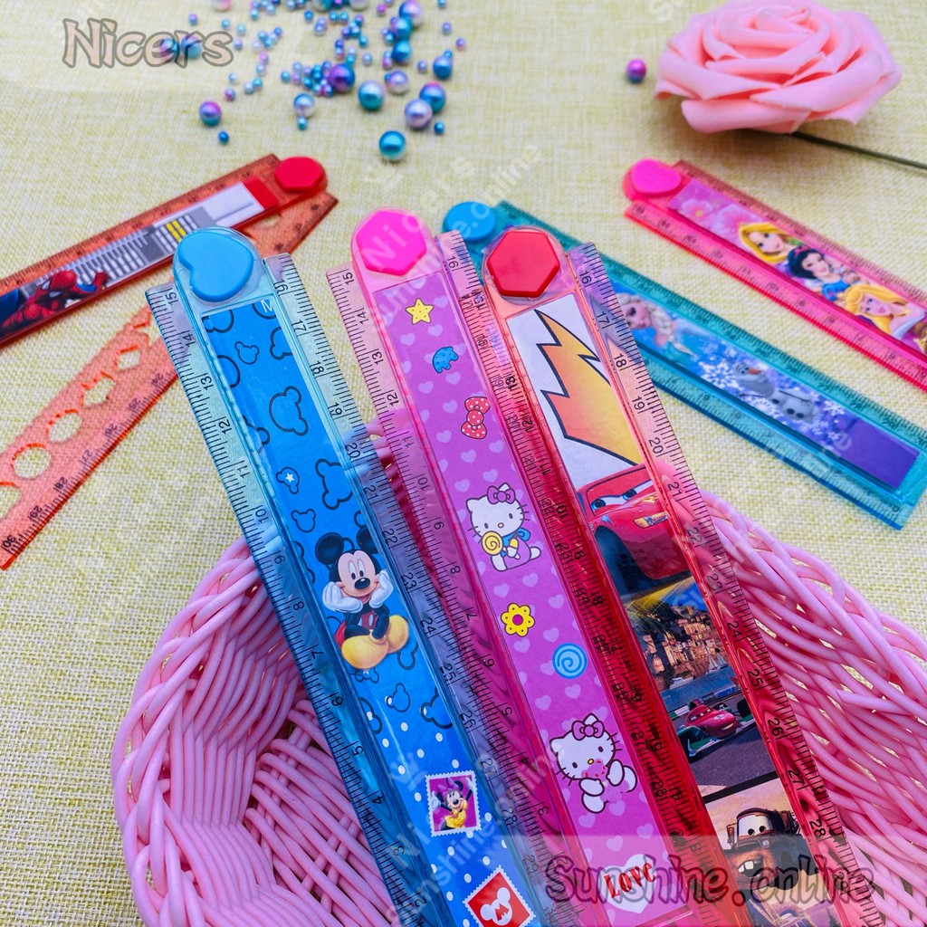 Character Foldable Ruler 30cm | Shopee Philippines