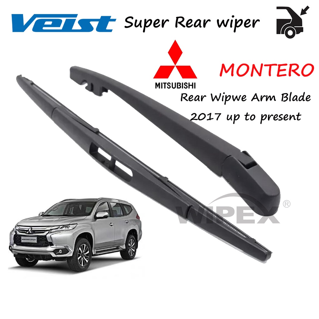 For Mitsubishi Montero Rear Wiper arm wiper (Original) Assembly Set for ...