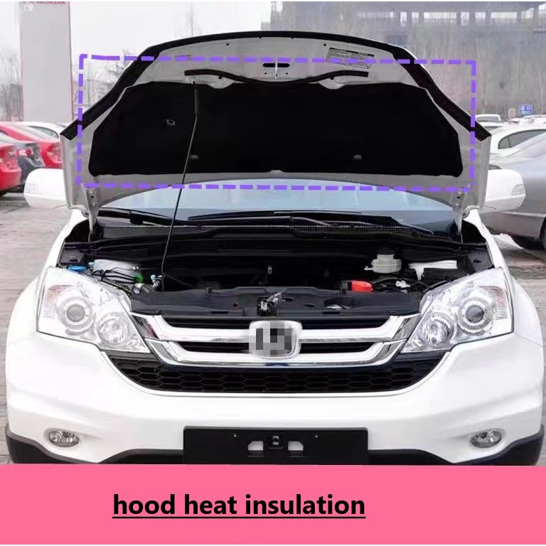 Engine Hood Insulation Cotton Cover car hood heat insulation for honda