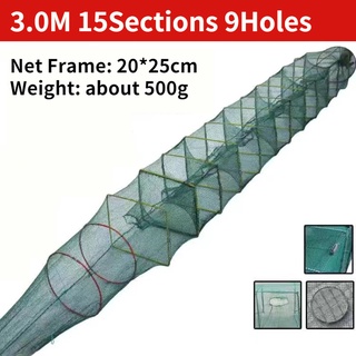 Shrimp Cage Fishing Net Lobster Fish Breeding Pond Mud Eel Ground Folding  Tool Catching Crab