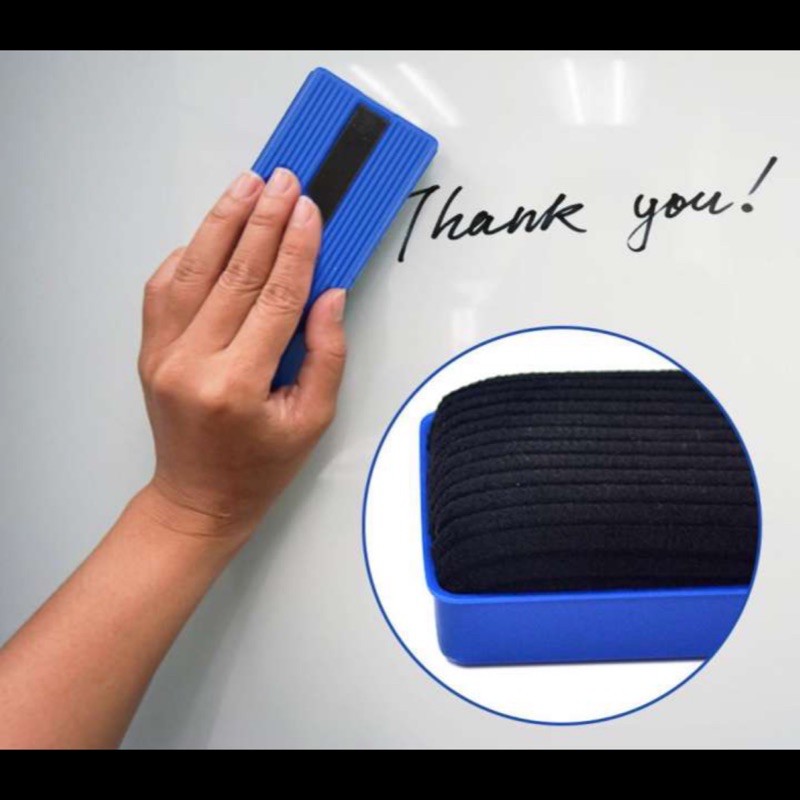 Ready Stock Whiteboard Duster / Pemadam Papan Putih 14cm x 6cm x 3cm