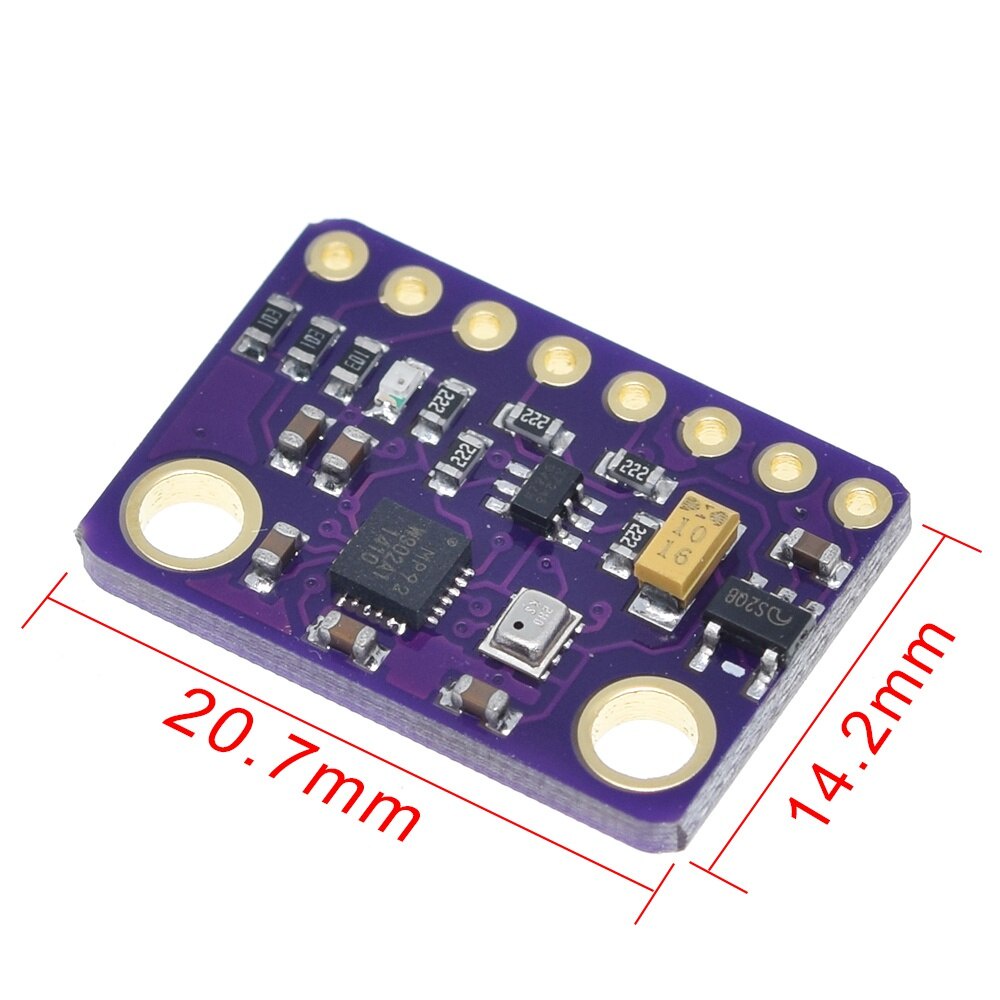 MPU-9250 MPU9250 BMP280 SPI IIC/I2C 10DOF Acceleration Gyroscope ...