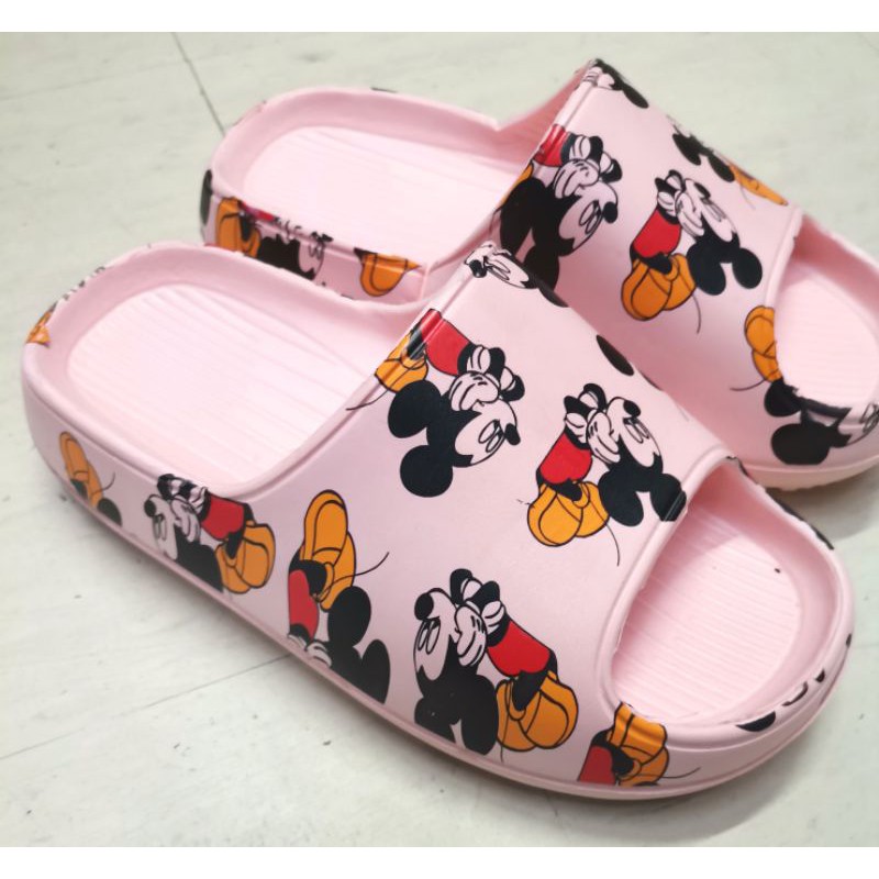 Yeezy mickey mouse slides new arrivals