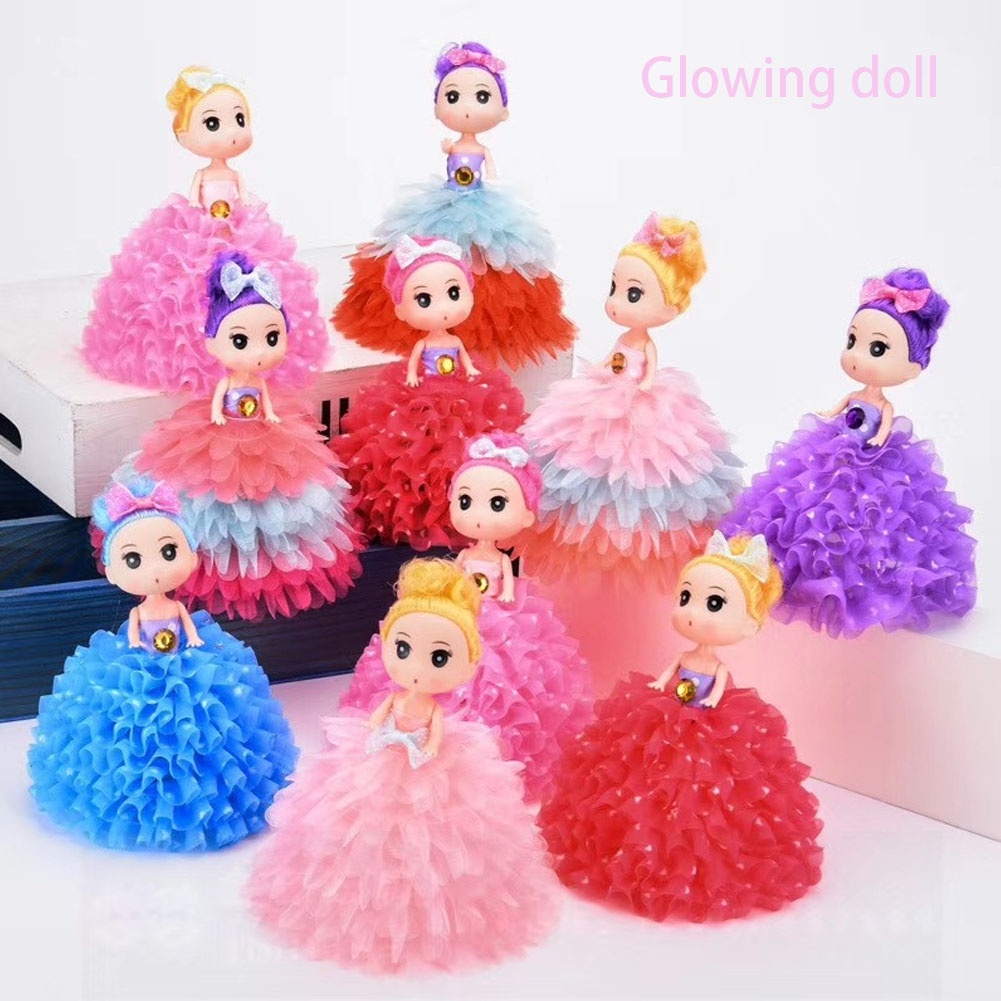 HW Child Electric Toys Baby Doll Flashing LED Light Princess Toys ...