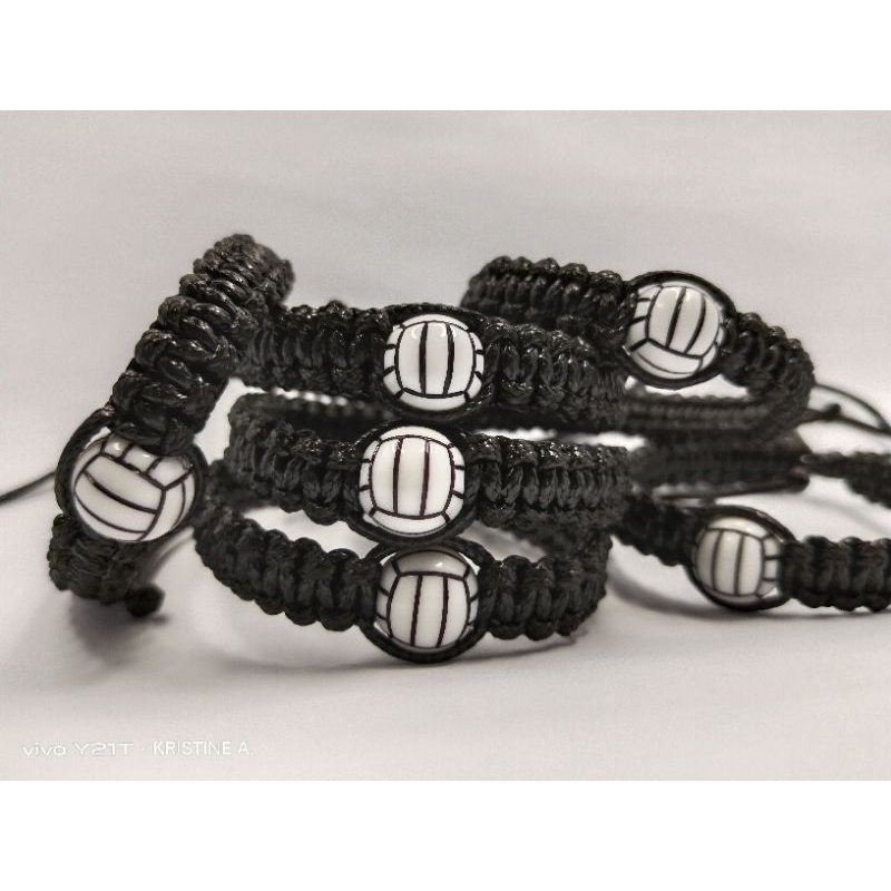VOLLEYBALL BRACELET / BEADED NECKLACE/ HANDMADE | Shopee Philippines