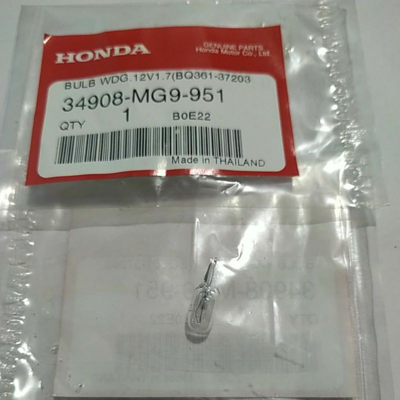Honda genuine speedometer Winker/high beam/gear shift indicator bulbs