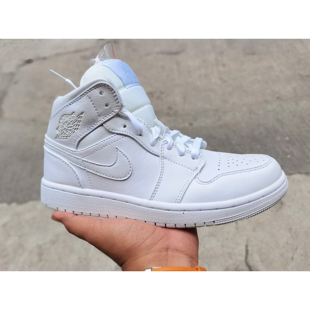 All white clearance jordan 1 kids