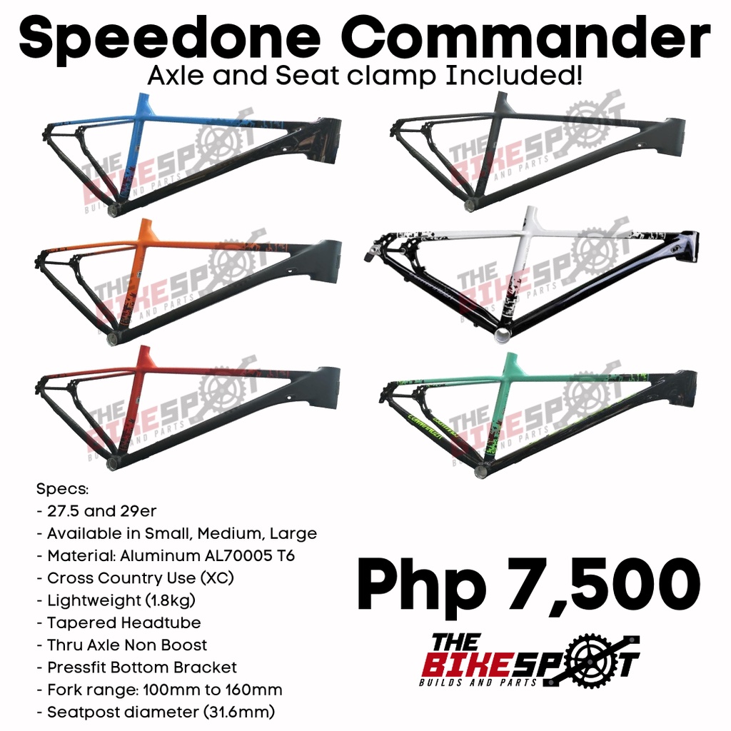 Speedone commander online 29er