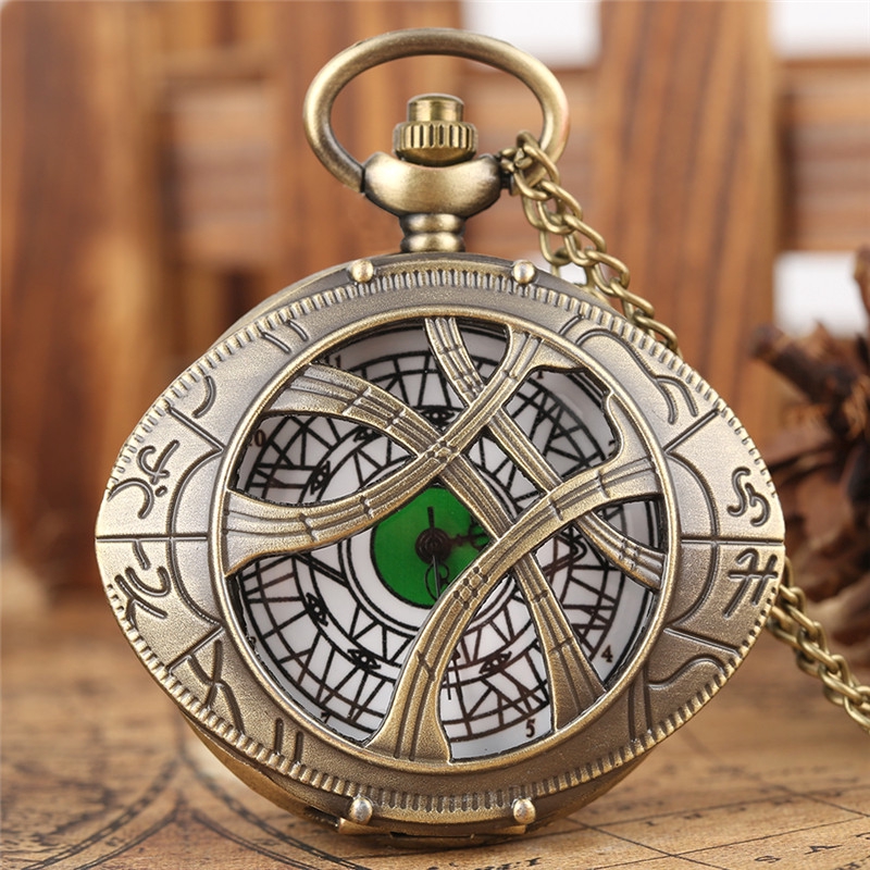 Steampunk Doctor Strange Men Women Quartz Pocket Watch with Necklace Chain Shopee Philippines