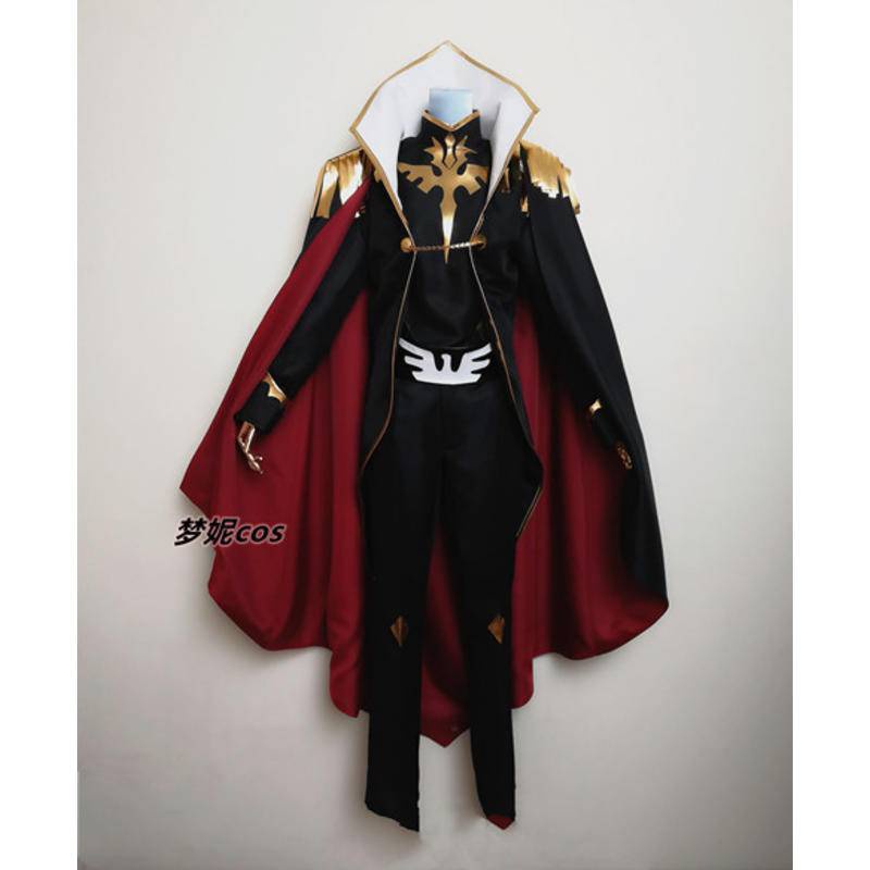 Custom CODE GEASS Akito the Exiled Lelouch cosplay costume ships in