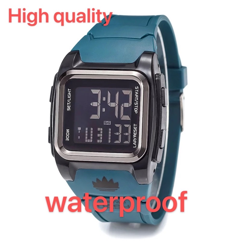 LED Digital Waterproof Electronic Wristwatch watches men women Relo  watch Outdoor sports watch