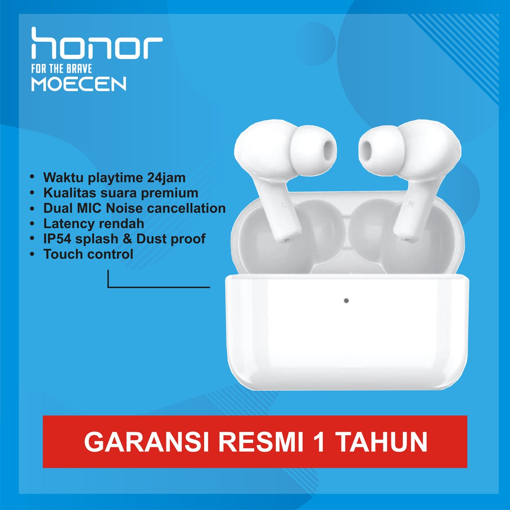 Honor Choice Moecen True Wireless Earbuds Tws X1 Bluetooth 5.0