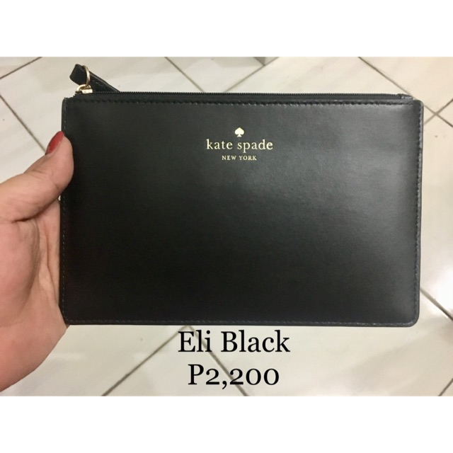 Kate Spade Black Eli Wristlet Authentic Original from US Shopee Philippines