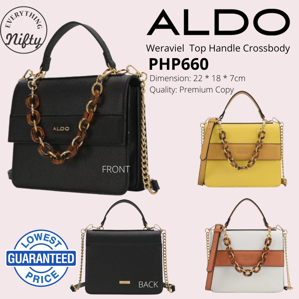 ALDO WERAVIEL TOP HANDLE CROSSBODY BAG Shopee Philippines