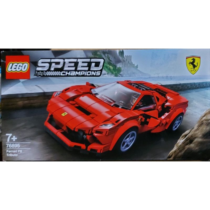 Lego 76895 Speed Champions Ferrari F8 Tributo, bad box | Shopee Philippines