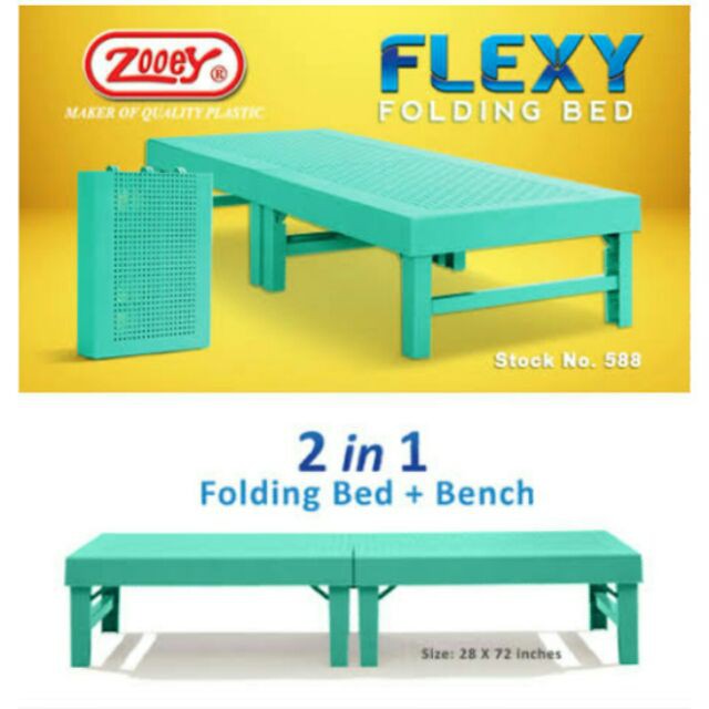 Zooey Flexy Folding Bed Shopee Philippines