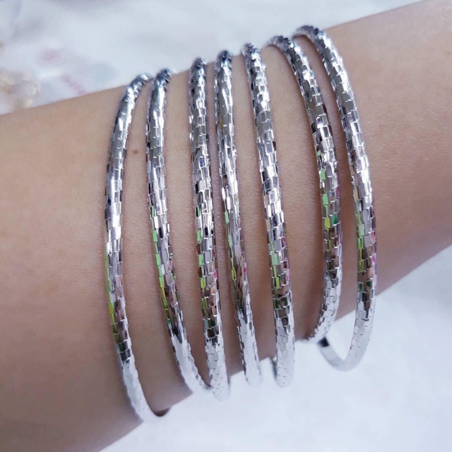 7 bangle korean silver | Shopee Philippines