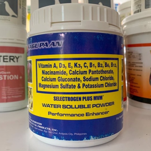 Selectrogen Plus MVM 500 grams SAGUPAAN for battlecocks, pigeons ,birds ...