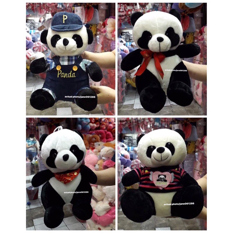 SOFT & HUGGABLE PANDA Bear Stuffed Toy Doll Plushie | Shopee Philippines